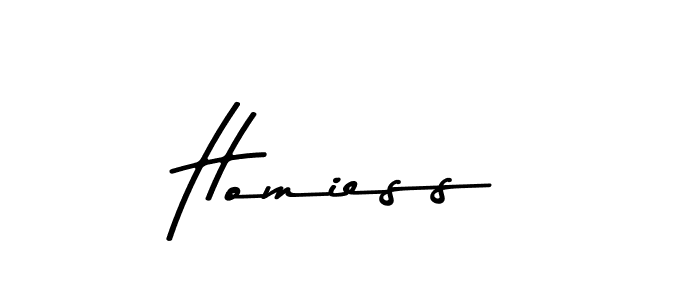 It looks lik you need a new signature style for name Homiess. Design unique handwritten (Asem Kandis PERSONAL USE) signature with our free signature maker in just a few clicks. Homiess signature style 9 images and pictures png