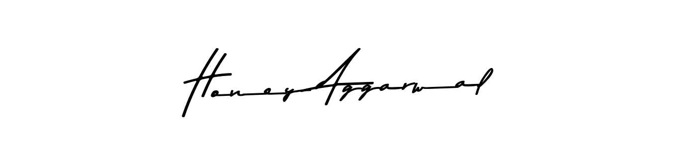 Also You can easily find your signature by using the search form. We will create Honey Aggarwal name handwritten signature images for you free of cost using Asem Kandis PERSONAL USE sign style. Honey Aggarwal signature style 9 images and pictures png