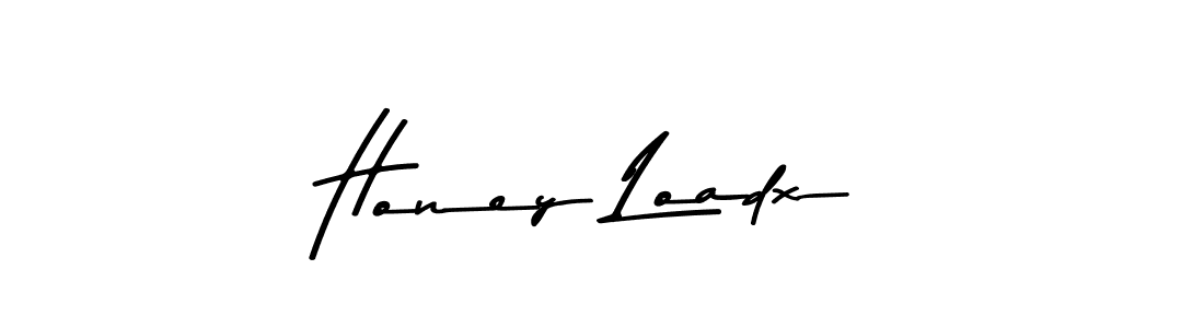 Make a beautiful signature design for name Honey Loadx. With this signature (Asem Kandis PERSONAL USE) style, you can create a handwritten signature for free. Honey Loadx signature style 9 images and pictures png