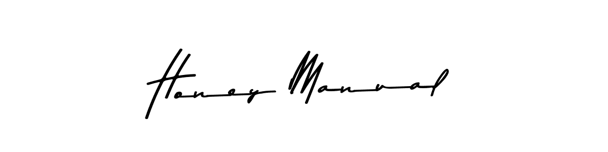 Create a beautiful signature design for name Honey Manual. With this signature (Asem Kandis PERSONAL USE) fonts, you can make a handwritten signature for free. Honey Manual signature style 9 images and pictures png