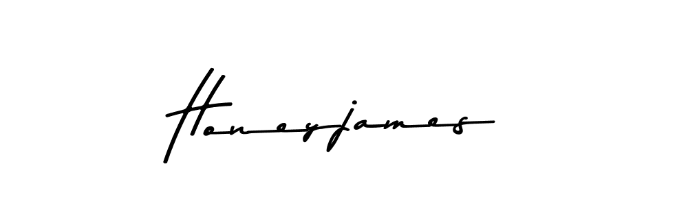 Use a signature maker to create a handwritten signature online. With this signature software, you can design (Asem Kandis PERSONAL USE) your own signature for name Honeyjames. Honeyjames signature style 9 images and pictures png
