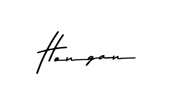 How to make Hongan name signature. Use Asem Kandis PERSONAL USE style for creating short signs online. This is the latest handwritten sign. Hongan signature style 9 images and pictures png