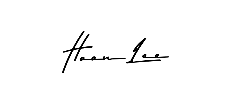 Design your own signature with our free online signature maker. With this signature software, you can create a handwritten (Asem Kandis PERSONAL USE) signature for name Hoon Lee. Hoon Lee signature style 9 images and pictures png