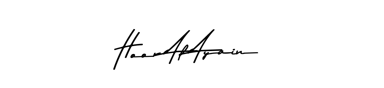 Design your own signature with our free online signature maker. With this signature software, you can create a handwritten (Asem Kandis PERSONAL USE) signature for name Hoor Al Ayain. Hoor Al Ayain signature style 9 images and pictures png