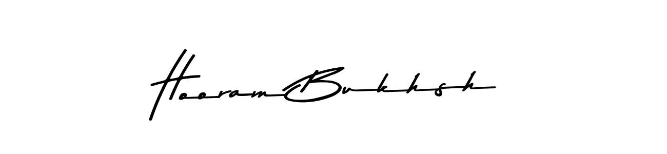 Create a beautiful signature design for name Hooram Bukhsh. With this signature (Asem Kandis PERSONAL USE) fonts, you can make a handwritten signature for free. Hooram Bukhsh signature style 9 images and pictures png