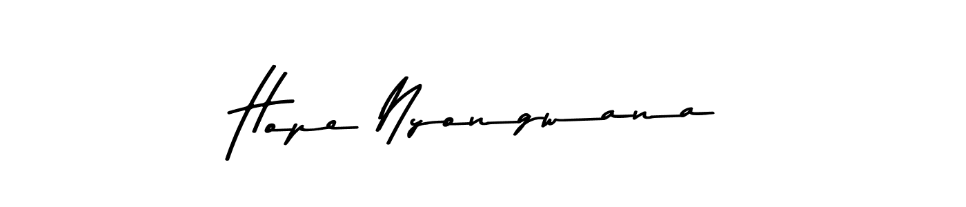 Similarly Asem Kandis PERSONAL USE is the best handwritten signature design. Signature creator online .You can use it as an online autograph creator for name Hope Nyongwana. Hope Nyongwana signature style 9 images and pictures png