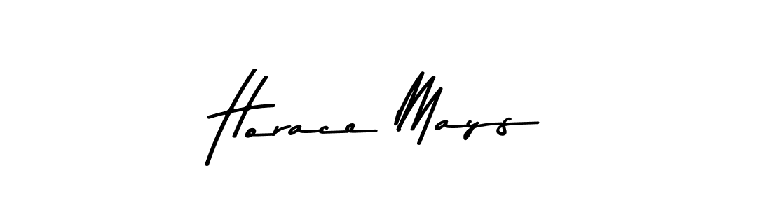 Make a beautiful signature design for name Horace Mays. With this signature (Asem Kandis PERSONAL USE) style, you can create a handwritten signature for free. Horace Mays signature style 9 images and pictures png