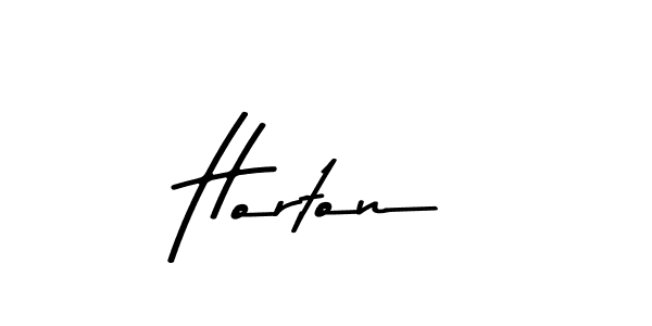 How to make Horton name signature. Use Asem Kandis PERSONAL USE style for creating short signs online. This is the latest handwritten sign. Horton signature style 9 images and pictures png