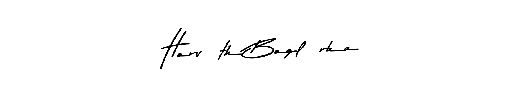 Use a signature maker to create a handwritten signature online. With this signature software, you can design (Asem Kandis PERSONAL USE) your own signature for name Horváth Boglárka. Horváth Boglárka signature style 9 images and pictures png