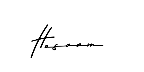 if you are searching for the best signature style for your name Hosaam. so please give up your signature search. here we have designed multiple signature styles  using Asem Kandis PERSONAL USE. Hosaam signature style 9 images and pictures png