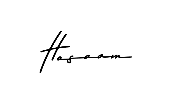 if you are searching for the best signature style for your name Hosaam. so please give up your signature search. here we have designed multiple signature styles  using Asem Kandis PERSONAL USE. Hosaam signature style 9 images and pictures png