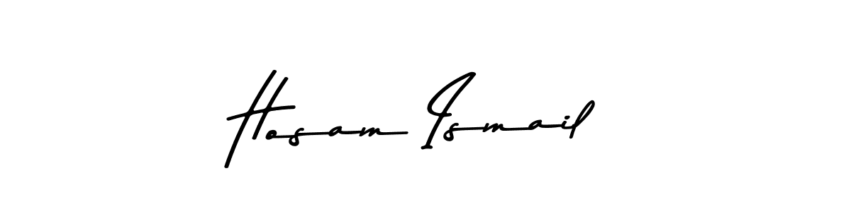 Make a beautiful signature design for name Hosam Ismail. Use this online signature maker to create a handwritten signature for free. Hosam Ismail signature style 9 images and pictures png