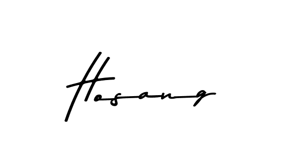 How to make Hosang signature? Asem Kandis PERSONAL USE is a professional autograph style. Create handwritten signature for Hosang name. Hosang signature style 9 images and pictures png