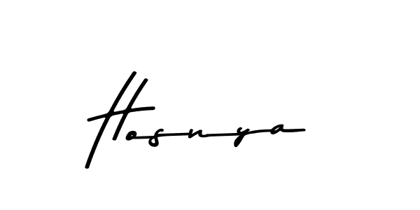 The best way (Asem Kandis PERSONAL USE) to make a short signature is to pick only two or three words in your name. The name Hosnya include a total of six letters. For converting this name. Hosnya signature style 9 images and pictures png