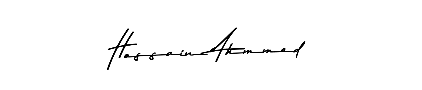 Also You can easily find your signature by using the search form. We will create Hossain Ahmmed name handwritten signature images for you free of cost using Asem Kandis PERSONAL USE sign style. Hossain Ahmmed signature style 9 images and pictures png