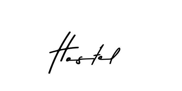 Similarly Asem Kandis PERSONAL USE is the best handwritten signature design. Signature creator online .You can use it as an online autograph creator for name Hostel. Hostel signature style 9 images and pictures png