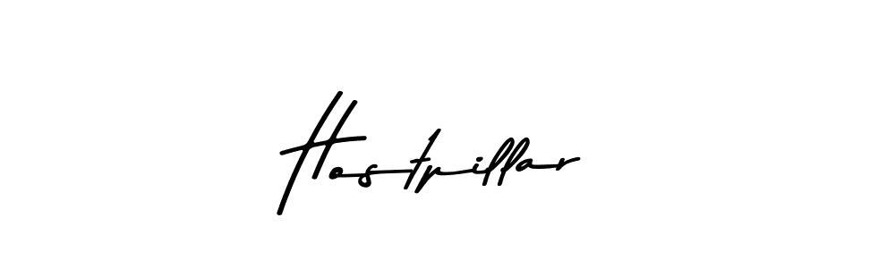 You should practise on your own different ways (Asem Kandis PERSONAL USE) to write your name (Hostpillar) in signature. don't let someone else do it for you. Hostpillar signature style 9 images and pictures png