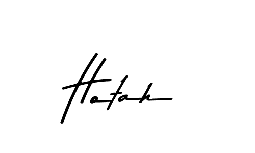 You should practise on your own different ways (Asem Kandis PERSONAL USE) to write your name (Hotah) in signature. don't let someone else do it for you. Hotah signature style 9 images and pictures png