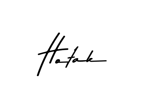 You can use this online signature creator to create a handwritten signature for the name Hotak. This is the best online autograph maker. Hotak signature style 9 images and pictures png