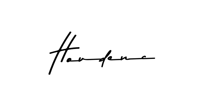 This is the best signature style for the Houdenc name. Also you like these signature font (Asem Kandis PERSONAL USE). Mix name signature. Houdenc signature style 9 images and pictures png