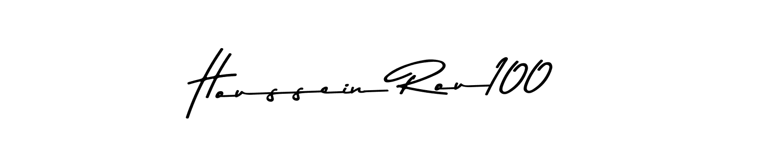 Create a beautiful signature design for name Houssein Rou100. With this signature (Asem Kandis PERSONAL USE) fonts, you can make a handwritten signature for free. Houssein Rou100 signature style 9 images and pictures png