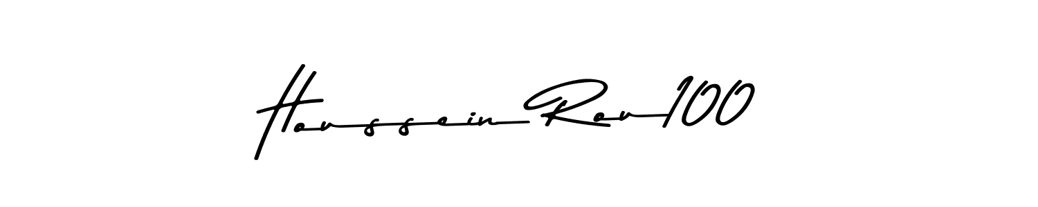 Here are the top 10 professional signature styles for the name Houssein Rou100. These are the best autograph styles you can use for your name. Houssein Rou100 signature style 9 images and pictures png
