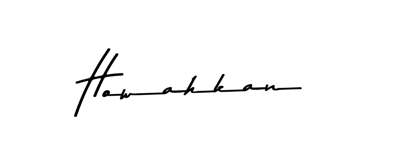 You should practise on your own different ways (Asem Kandis PERSONAL USE) to write your name (Howahkan) in signature. don't let someone else do it for you. Howahkan signature style 9 images and pictures png