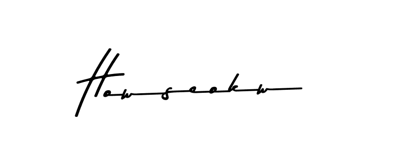 Asem Kandis PERSONAL USE is a professional signature style that is perfect for those who want to add a touch of class to their signature. It is also a great choice for those who want to make their signature more unique. Get Howseokw name to fancy signature for free. Howseokw signature style 9 images and pictures png