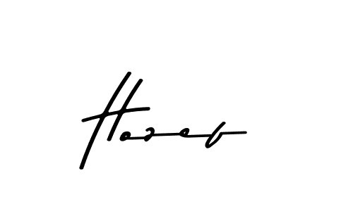 This is the best signature style for the Hozef name. Also you like these signature font (Asem Kandis PERSONAL USE). Mix name signature. Hozef signature style 9 images and pictures png