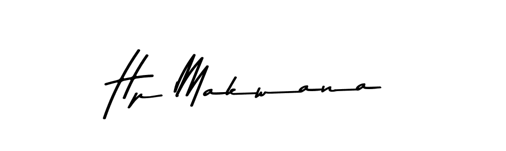 Hp Makwana stylish signature style. Best Handwritten Sign (Asem Kandis PERSONAL USE) for my name. Handwritten Signature Collection Ideas for my name Hp Makwana. Hp Makwana signature style 9 images and pictures png