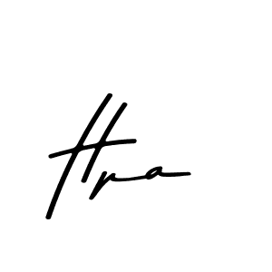 How to make Hpa signature? Asem Kandis PERSONAL USE is a professional autograph style. Create handwritten signature for Hpa name. Hpa signature style 9 images and pictures png