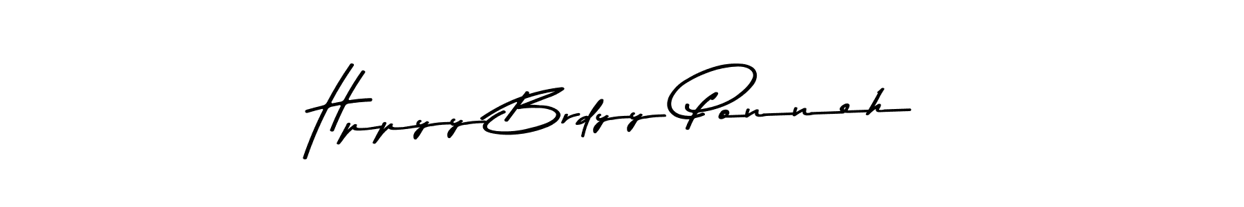 Here are the top 10 professional signature styles for the name Hppyy Brdyy Ponneh. These are the best autograph styles you can use for your name. Hppyy Brdyy Ponneh signature style 9 images and pictures png