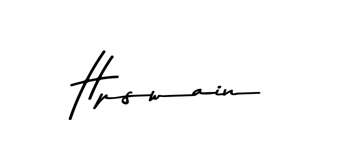 How to make Hpswain signature? Asem Kandis PERSONAL USE is a professional autograph style. Create handwritten signature for Hpswain name. Hpswain signature style 9 images and pictures png