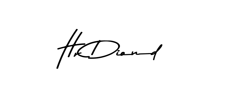 Use a signature maker to create a handwritten signature online. With this signature software, you can design (Asem Kandis PERSONAL USE) your own signature for name Hr Diond. Hr Diond signature style 9 images and pictures png