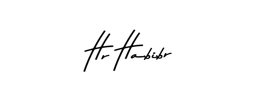 This is the best signature style for the Hr Habibr name. Also you like these signature font (Asem Kandis PERSONAL USE). Mix name signature. Hr Habibr signature style 9 images and pictures png