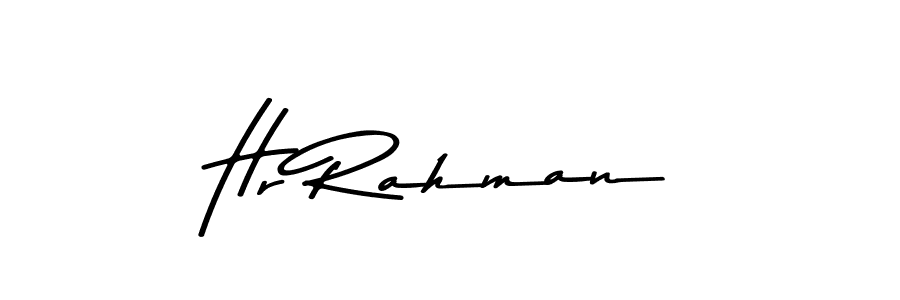 Hr Rahman stylish signature style. Best Handwritten Sign (Asem Kandis PERSONAL USE) for my name. Handwritten Signature Collection Ideas for my name Hr Rahman. Hr Rahman signature style 9 images and pictures png