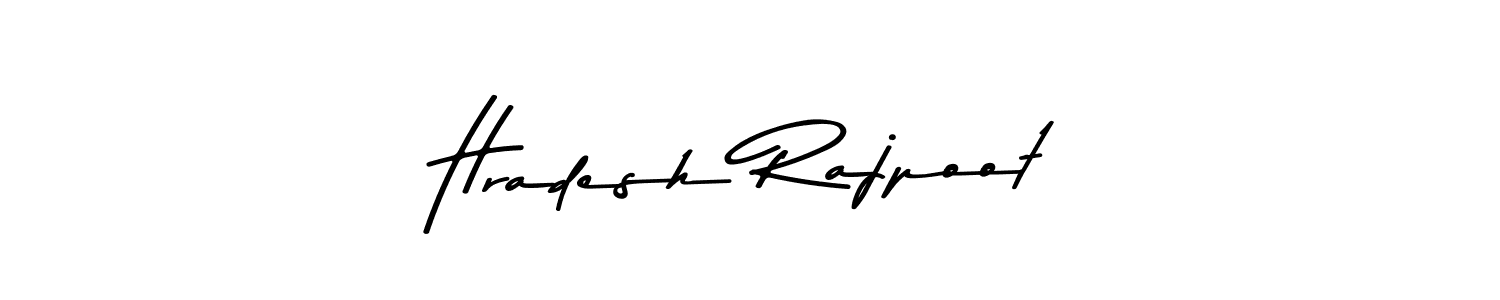 Also we have Hradesh Rajpoot name is the best signature style. Create professional handwritten signature collection using Asem Kandis PERSONAL USE autograph style. Hradesh Rajpoot signature style 9 images and pictures png