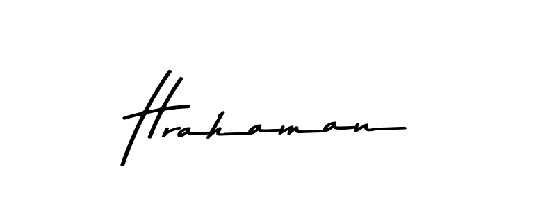 Use a signature maker to create a handwritten signature online. With this signature software, you can design (Asem Kandis PERSONAL USE) your own signature for name Hrahaman. Hrahaman signature style 9 images and pictures png