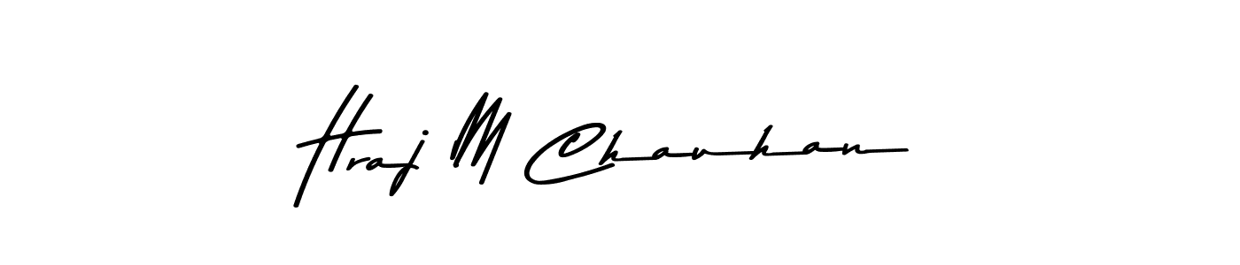 Here are the top 10 professional signature styles for the name Hraj M Chauhan. These are the best autograph styles you can use for your name. Hraj M Chauhan signature style 9 images and pictures png