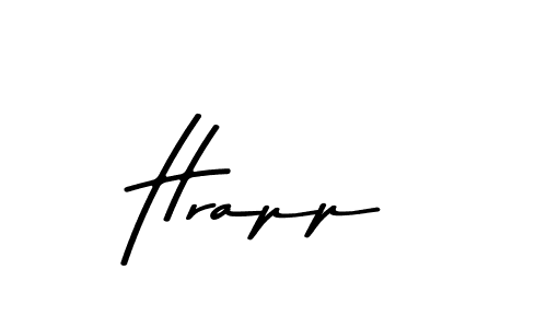 How to make Hrapp signature? Asem Kandis PERSONAL USE is a professional autograph style. Create handwritten signature for Hrapp name. Hrapp signature style 9 images and pictures png