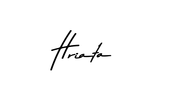 Also we have Hriata name is the best signature style. Create professional handwritten signature collection using Asem Kandis PERSONAL USE autograph style. Hriata signature style 9 images and pictures png