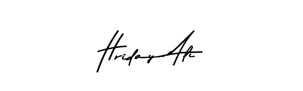 Make a short Hriday Ali signature style. Manage your documents anywhere anytime using Asem Kandis PERSONAL USE. Create and add eSignatures, submit forms, share and send files easily. Hriday Ali signature style 9 images and pictures png