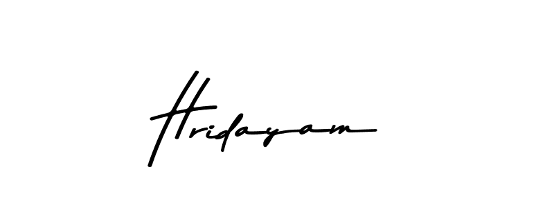 You should practise on your own different ways (Asem Kandis PERSONAL USE) to write your name (Hridayam) in signature. don't let someone else do it for you. Hridayam signature style 9 images and pictures png