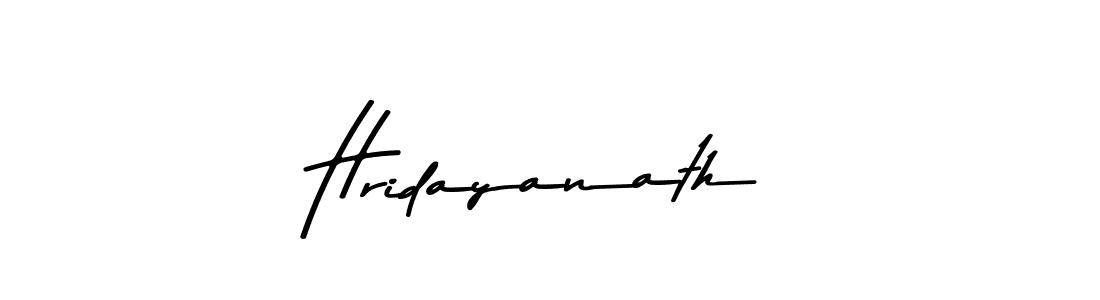 Design your own signature with our free online signature maker. With this signature software, you can create a handwritten (Asem Kandis PERSONAL USE) signature for name Hridayanath. Hridayanath signature style 9 images and pictures png