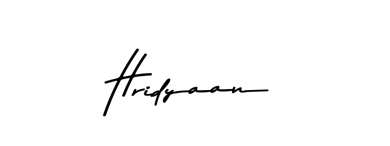 Use a signature maker to create a handwritten signature online. With this signature software, you can design (Asem Kandis PERSONAL USE) your own signature for name Hridyaan. Hridyaan signature style 9 images and pictures png