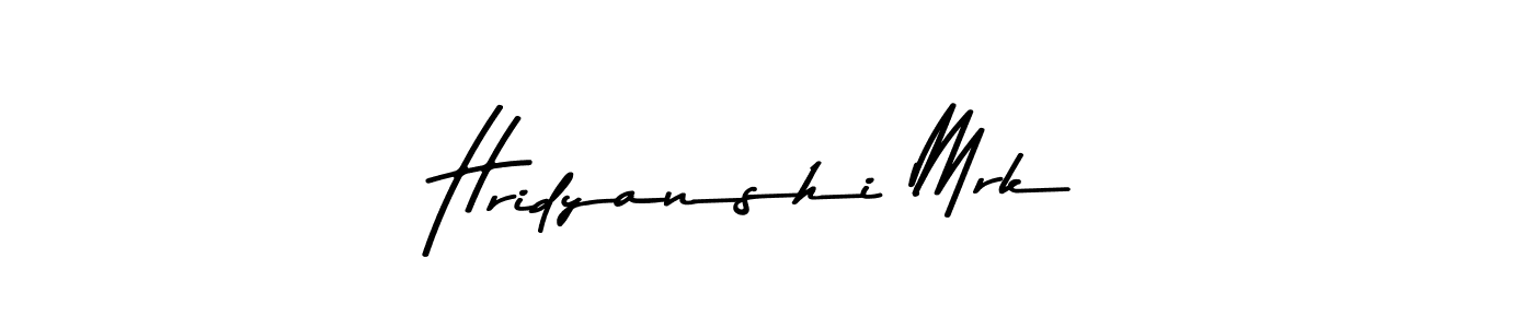 The best way (Asem Kandis PERSONAL USE) to make a short signature is to pick only two or three words in your name. The name Hridyanshi Mrk include a total of six letters. For converting this name. Hridyanshi Mrk signature style 9 images and pictures png