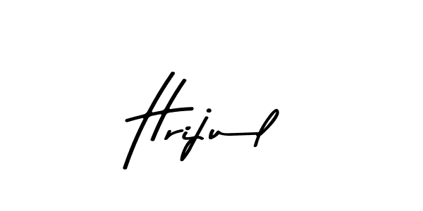 Design your own signature with our free online signature maker. With this signature software, you can create a handwritten (Asem Kandis PERSONAL USE) signature for name Hrijul. Hrijul signature style 9 images and pictures png