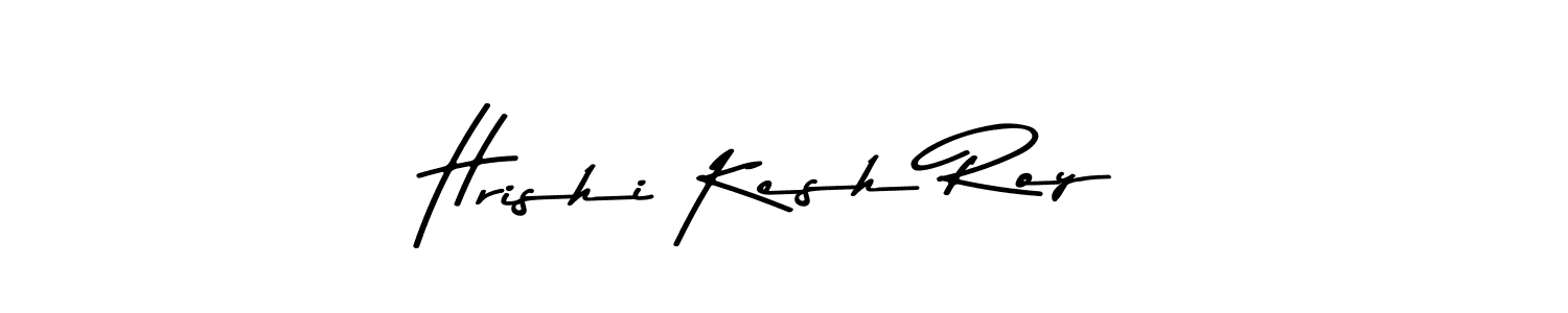 The best way (Asem Kandis PERSONAL USE) to make a short signature is to pick only two or three words in your name. The name Hrishi Kesh Roy include a total of six letters. For converting this name. Hrishi Kesh Roy signature style 9 images and pictures png