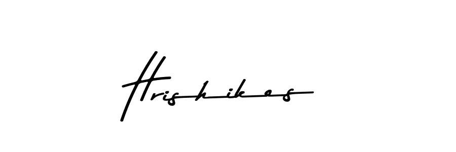 How to make Hrishikes signature? Asem Kandis PERSONAL USE is a professional autograph style. Create handwritten signature for Hrishikes name. Hrishikes signature style 9 images and pictures png