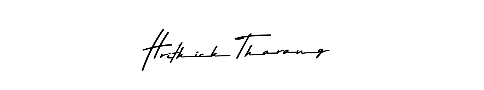 Use a signature maker to create a handwritten signature online. With this signature software, you can design (Asem Kandis PERSONAL USE) your own signature for name Hrithick Tharang. Hrithick Tharang signature style 9 images and pictures png